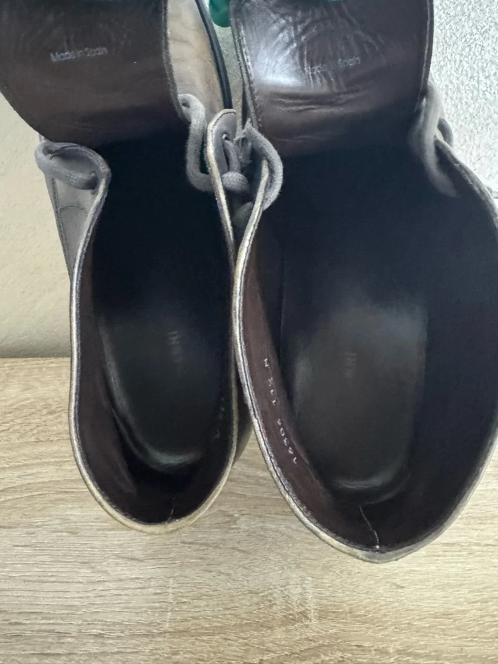 Magnanni men's 11.5M leather chukka boots